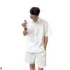 Set Bộ Sơmi Đũi Nam Cao Cấp Cộc Tay Cho Nam