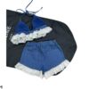 Set đồ bơi bikini 2 món phối lai bèo mút vải jean